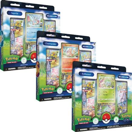 POKEMON GO pin collection SET OF 3