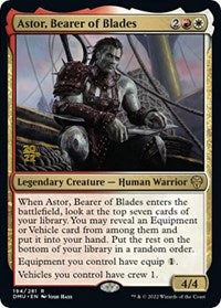 Astor, Bearer of Blades (194) [Prerelease Cards]