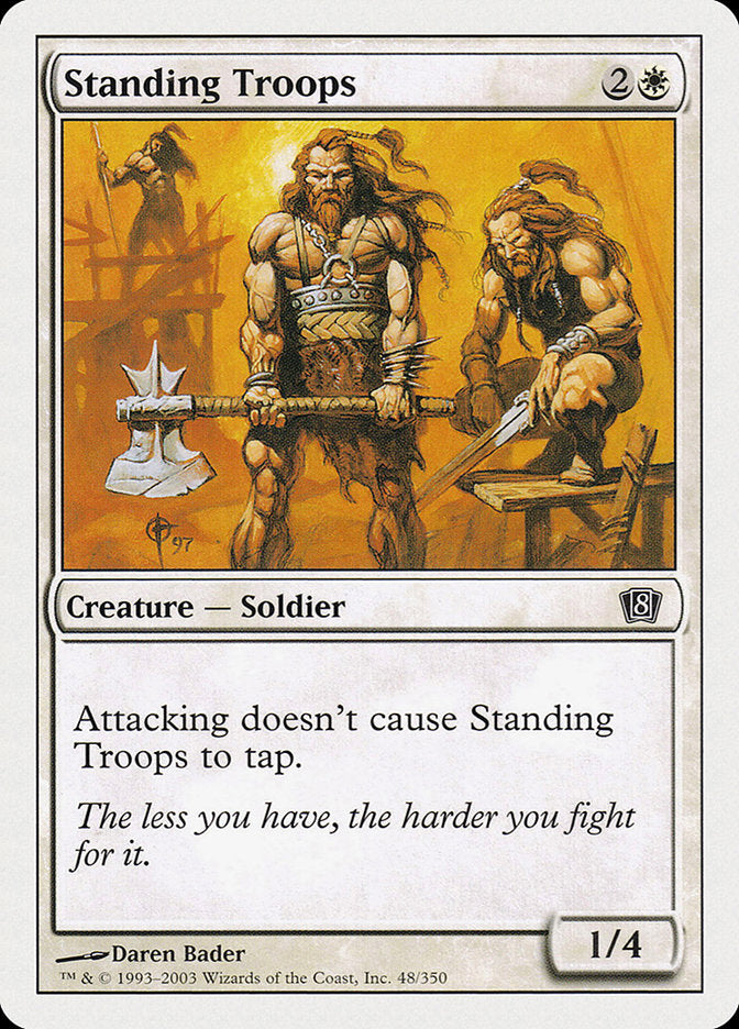 Standing Troops (48) [Eighth Edition]