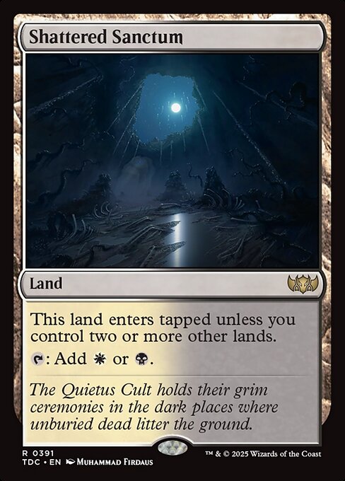 Shattered Sanctum (391) [Tarkir: Dragonstorm Commander]