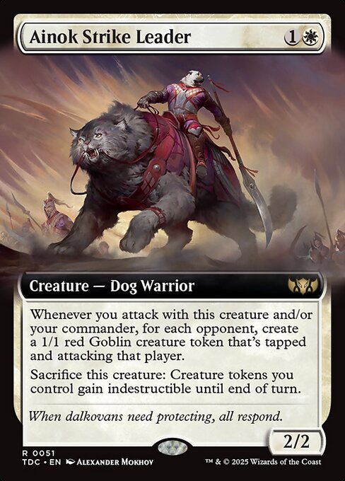 Ainok Strike Leader (51) [Tarkir: Dragonstorm Commander]