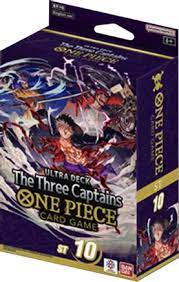 ONE PIECE CG ULTRA DECK THE THREE CAPTAINS