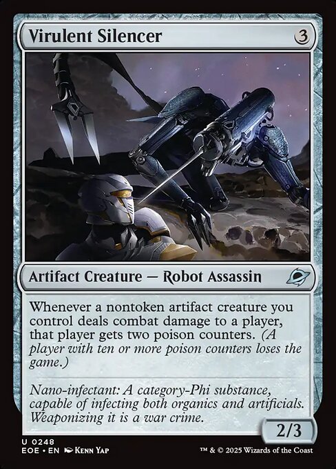 Virulent Silencer (248) [Edge of Eternities]