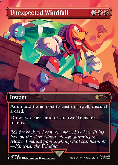 Unexpected Windfall (2092) [Secret Lair Drop]
