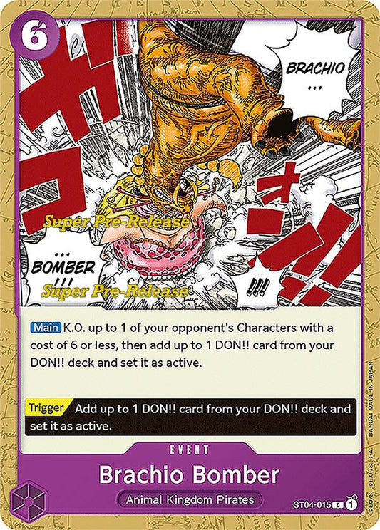 Brachio Bomber (ST04-015) [Super Pre-Release Starter Deck 4: Animal Kingdom Pirates]