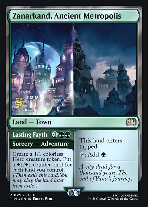 Zanarkand, Ancient Metropolis // Lasting Fayth (293s) [Final Fantasy Promos]