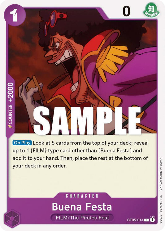 Buena Festa (ST05-014) [Starter Deck 5: Film Edition]