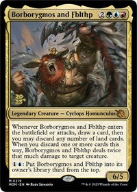 Borborygmos and Fblthp (219) [Prerelease Cards]