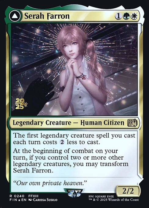 Serah Farron // Crystallized Serah (240s) [Final Fantasy Promos]