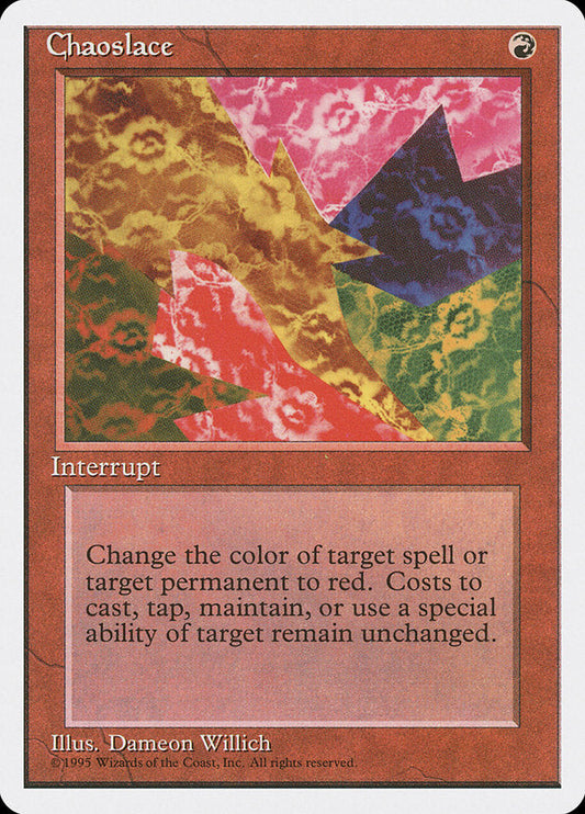 Chaoslace (182) ES [Fourth Edition Foreign Black Border]