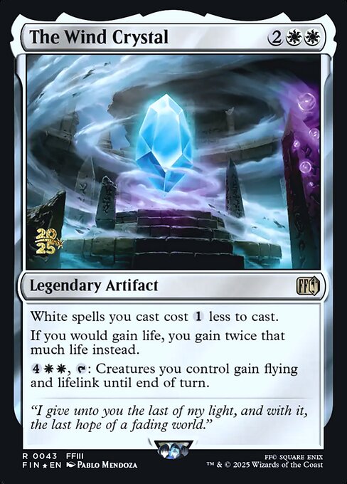 The Wind Crystal (43s) [Final Fantasy Promos]
