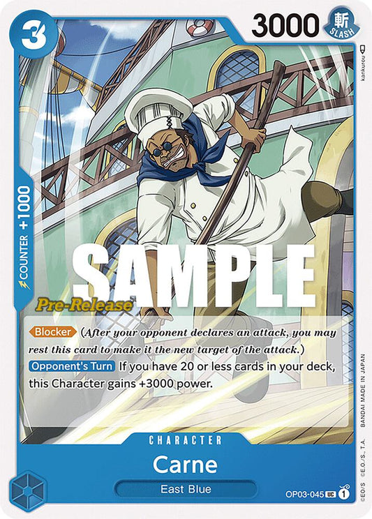 Carne (OP03-045) [Pillars of Strength Pre-Release Cards]