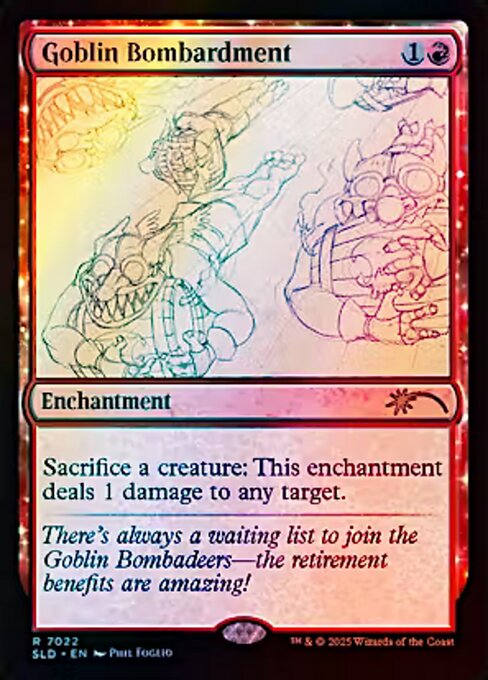 Goblin Bombardment (7022) [Secret Lair Drop]
