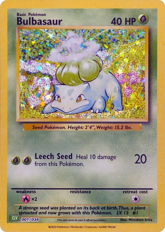 Bulbasaur [Trading Card Game Classic]