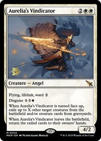 Aurelia's Vindicator (4) [Prerelease Cards]