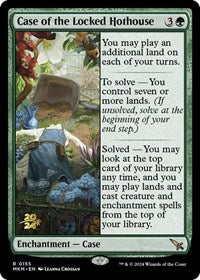 Case of the Locked Hothouse (155) [Prerelease Cards]
