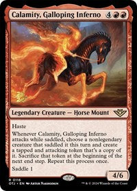 Calamity, Galloping Inferno (116) [Prerelease Cards]
