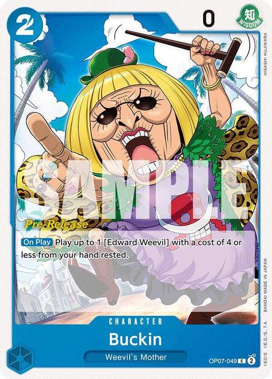 Buckin (OP07-049) [500 Years in the Future Pre-Release Cards]