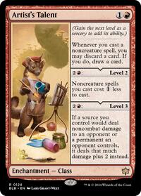 Artist's Talent (124) [Prerelease Cards]