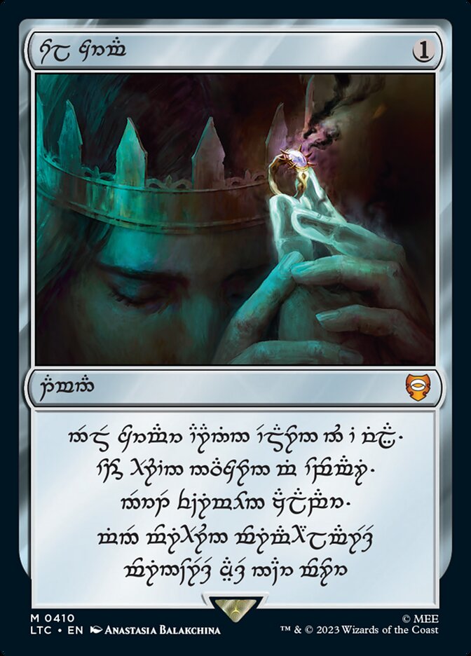 Sol Ring - Human (0410) QYA [Tales of Middle-earth Commander]