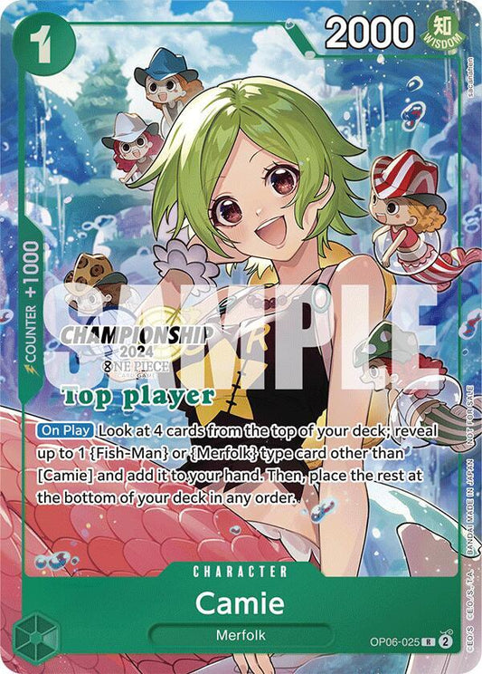 Camie (Championship 2024 Top Player Pack) (OP06-025) [One Piece Promotion Cards]