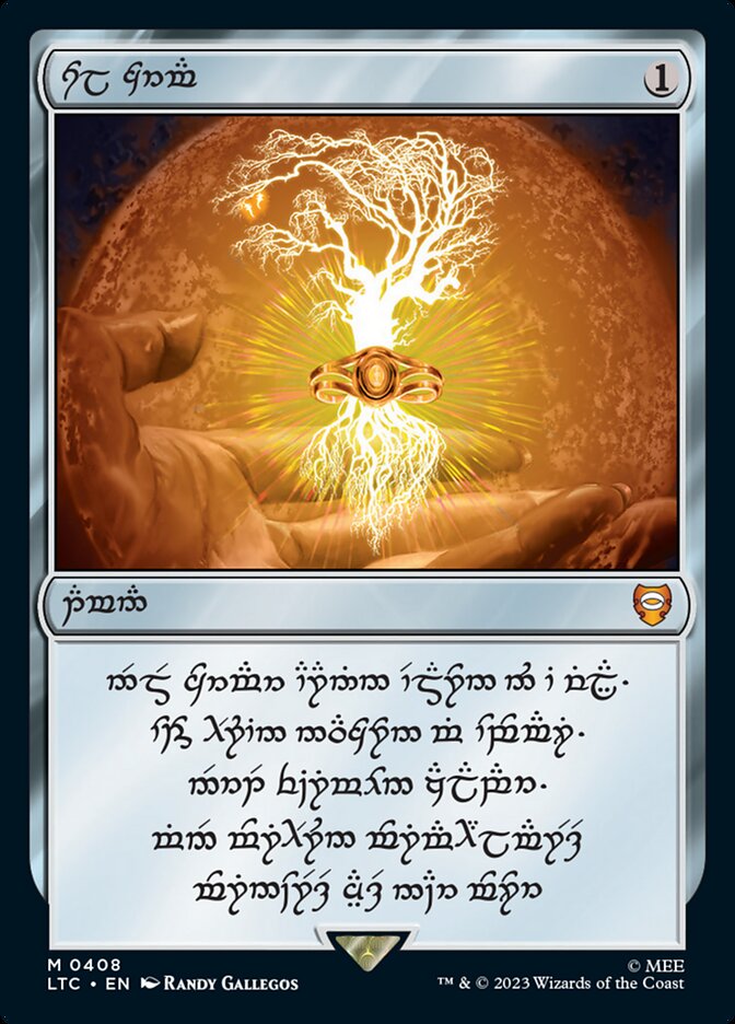 Sol Ring - Elven (0408) QYA [Tales of Middle-earth Commander]