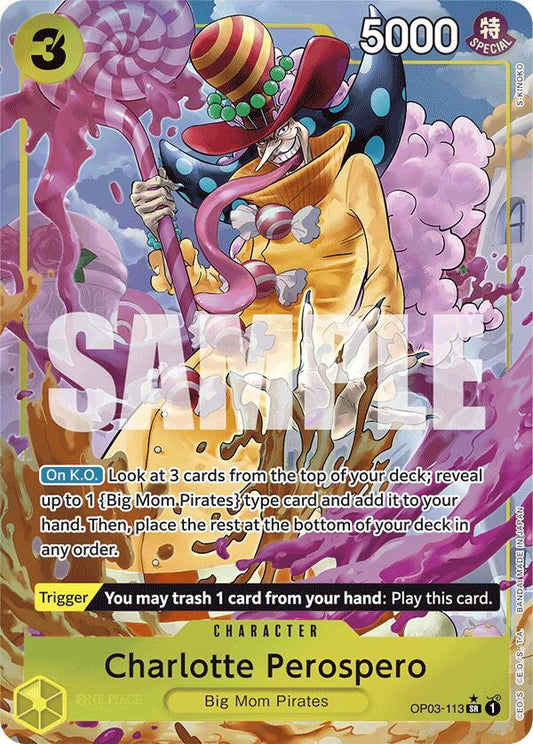 Charlotte Perospero (Alternate Art) (OP03-113) [Premium Booster -The Best-]
