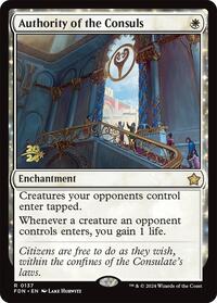 Authority of the Consuls (FDN) (137) [Prerelease Cards]