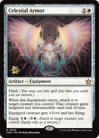 Celestial Armor (5) [Prerelease Cards]
