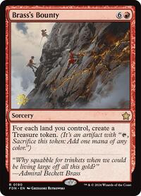 Brass's Bounty (FDN) (190) [Prerelease Cards]