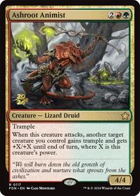 Ashroot Animist (117) [Prerelease Cards]