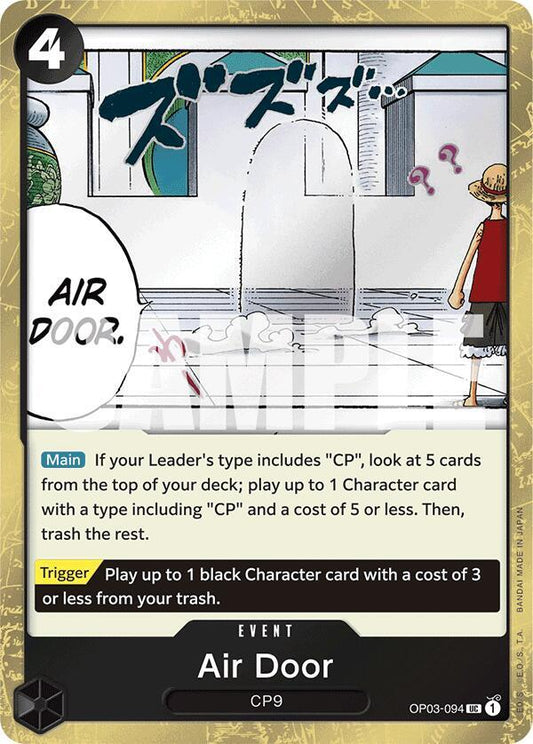 Air Door (Jolly Roger Foil) (OP03-094) [Premium Booster -The Best-]