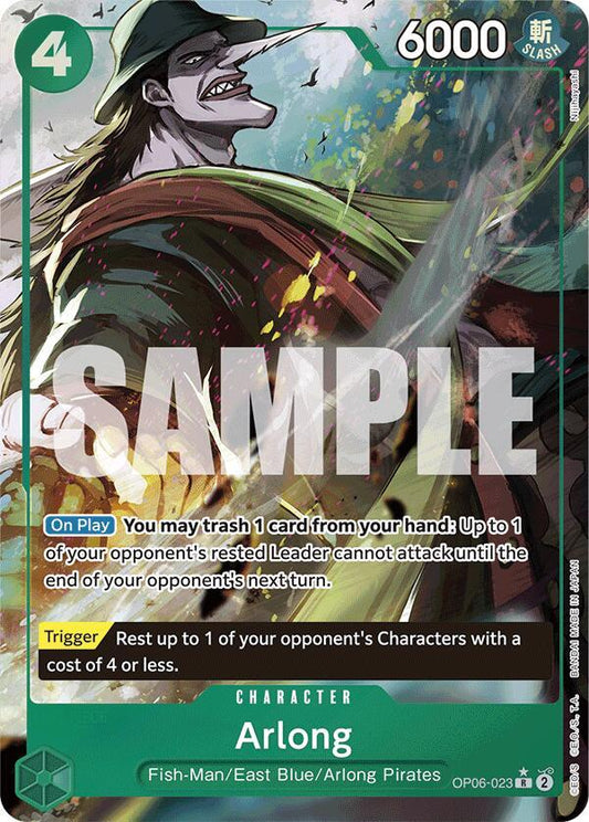 Arlong (Full Art) (OP06-023) [Premium Booster -The Best-]