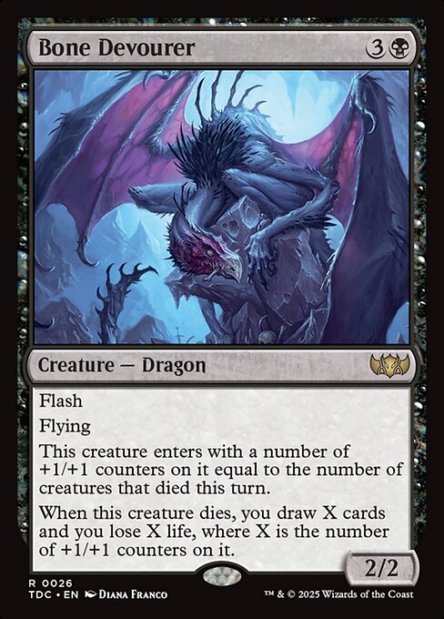 Bone Devourer (26) [Tarkir: Dragonstorm Commander]