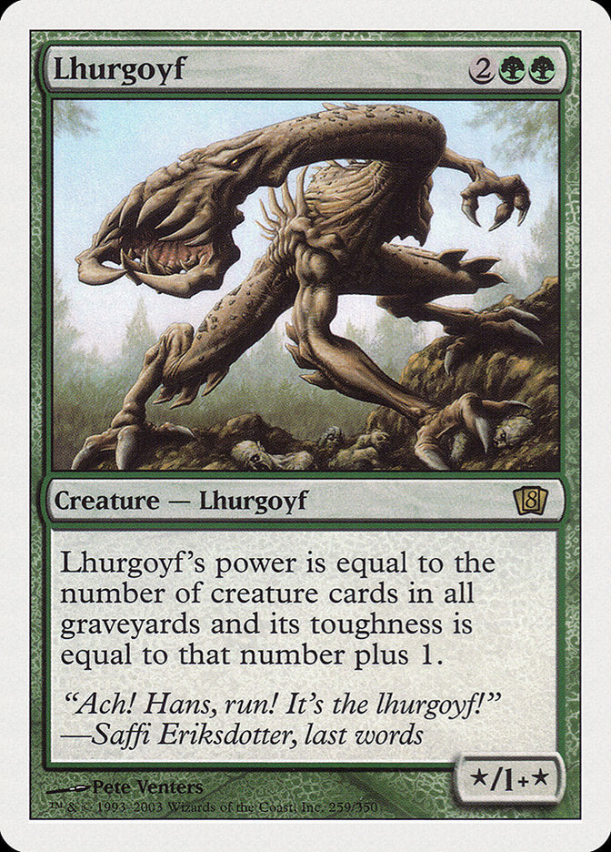 Lhurgoyf (259) [Eighth Edition]