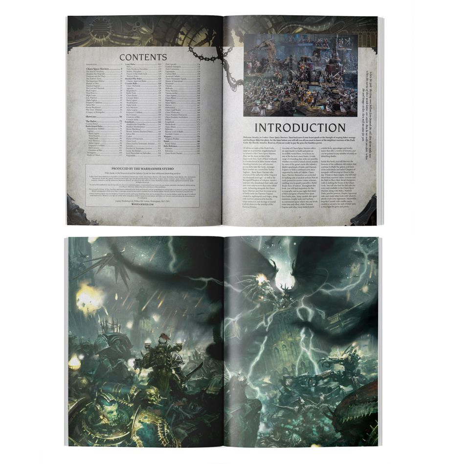 Warhammer : 40,000 - Codex: Chaos Space Marines (10th Edition)