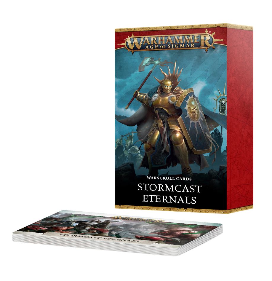 Warhammer : Age of Sigmar - Warscroll Cards: Stormcast Eternals