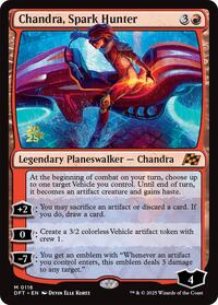 Chandra, Spark Hunter (116) [Prerelease Cards]