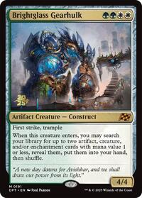 Brightglass Gearhulk (191) [Prerelease Cards]