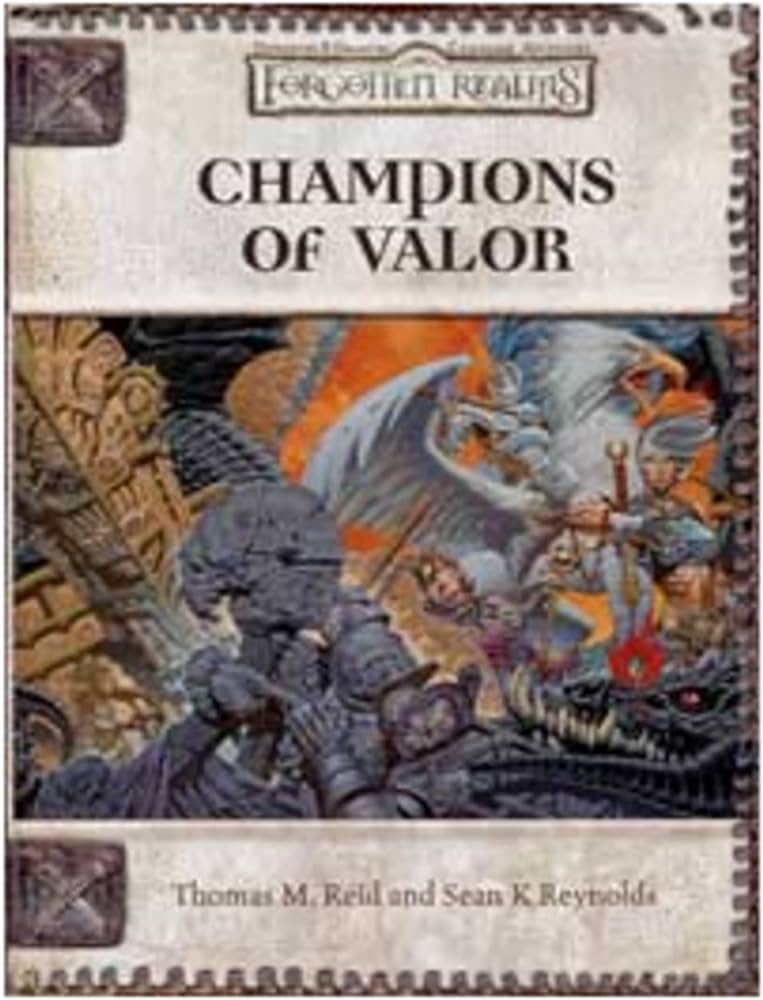D&D FORGOTTEN REALMS CHAMPIONS OF VALOR (EN)