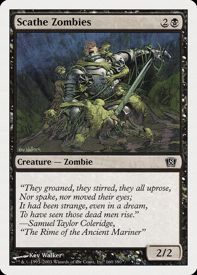 Scathe Zombies (160) [Eighth Edition]