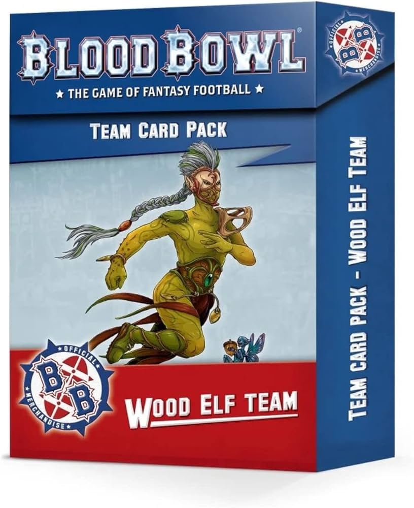 BLOOD BOWL - Wood Elf Team Card Pack