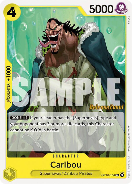 Caribou (OP10-104) [Royal Blood Release Event Cards]