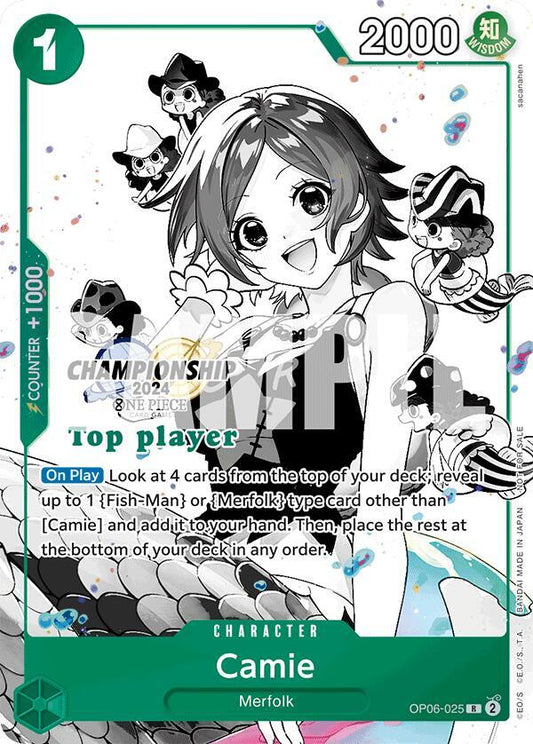 Camie (Championship 2024 Top Player Pack Vol. 2) (OP06-025) [One Piece Promotion Cards]