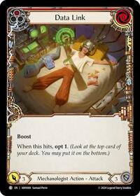 Data Link (Red) (AMX008) [Armory Deck Maxx Nitro]