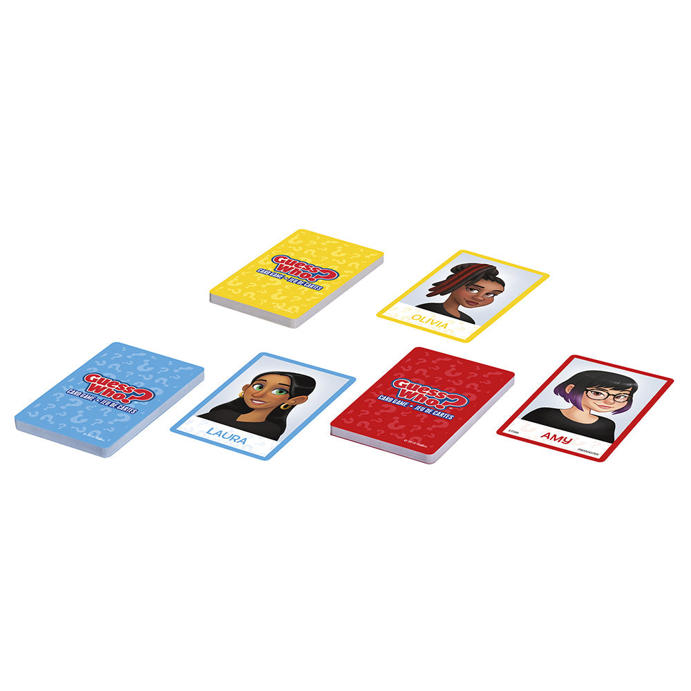Jeu de cartes classique - Guess Who Version bilingue