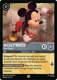 Mickey Mouse - Giant Mouse [Reign of Jafar]