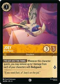 Joey - Blue Pigeon [Reign of Jafar]