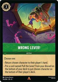 Wrong Lever! [Reign of Jafar]