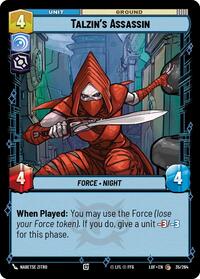Talzin's Assassin (35/264) [Legends of the Force]